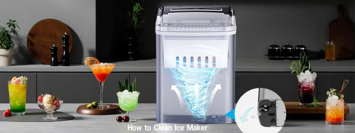 how to clean ice maker​